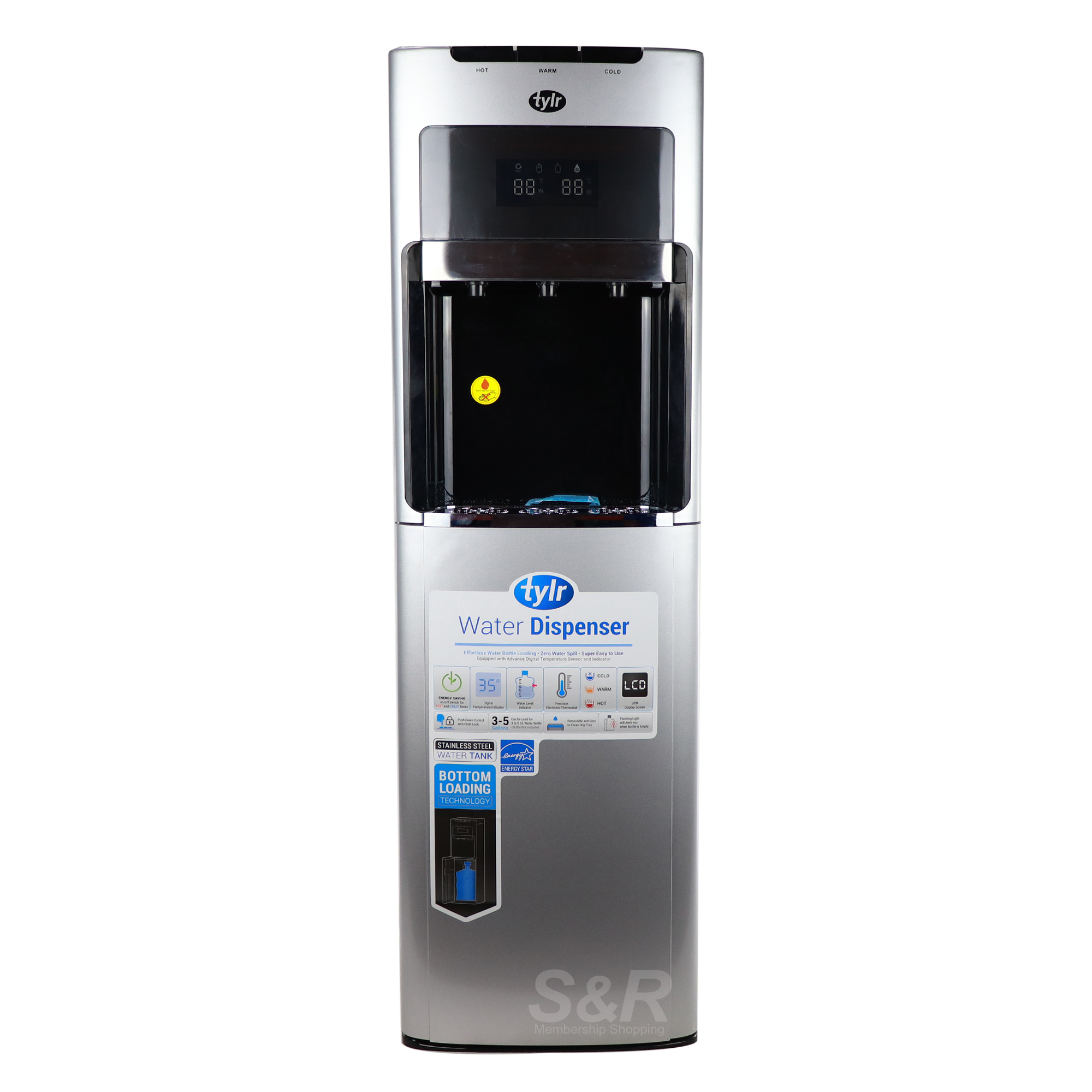 Tylr Water Dispenser TYL-8098BLD